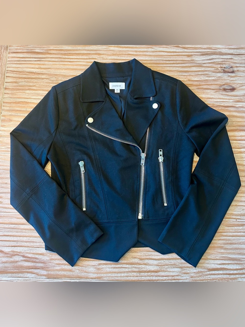 Evereve - NWOT - Black Moto Jacket